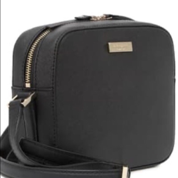 Kate Spade Leather Cammie Crosshatched Crossbody - Picture 3 of 5